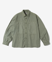 DYING WORK SHIRT_KHAKI