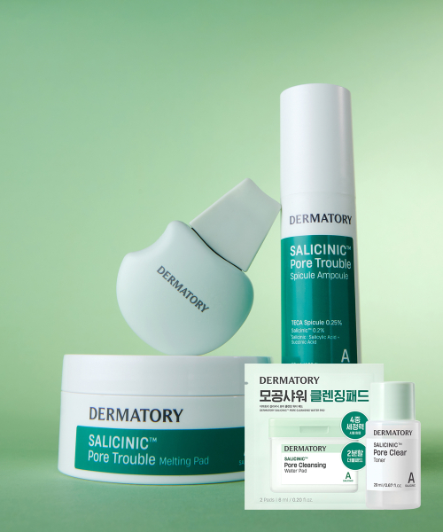 더마토리() [SET] 살리시닉 멜팅 패드 30매 + 스피큘 앰플 + 클리너 [증정] 토너20ml+클렌징패드샤셰 1매 상품 이미지
