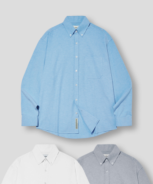 필루미네이트() 헥사곤 옥스포드 셔츠-3Color 상품 이미지