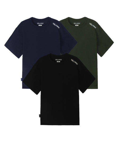 [3PACK] Базовые футболки relax fit, 3 color