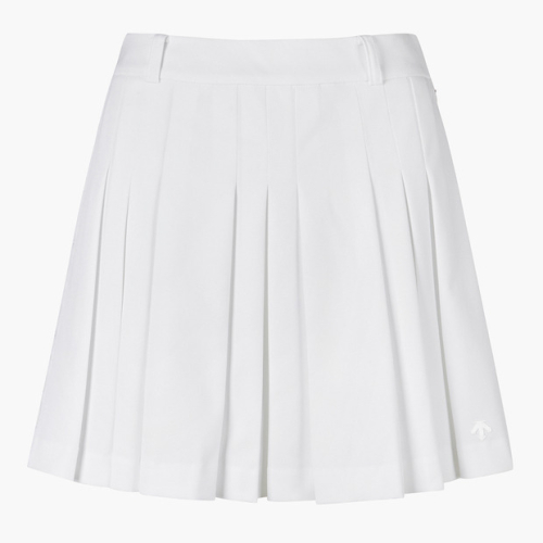 데상트골프() 여성 로고프린트 플리츠 스커트 (DP32WFSK84) 상품 이미지