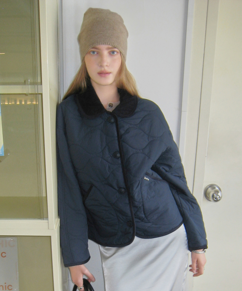 Collar Quilting Jacket / WHJJG4924F
