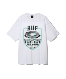 HUF X OPENING PROJECT SOUVENIR T SHIRT [WHITE]