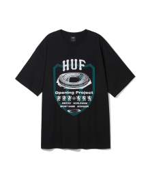 HUF X OPENING PROJECT SOUVENIR T SHIRT [BLACK]