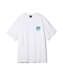 HUF X OPENING PROJECT LOGO T SHIRT [WHITE]