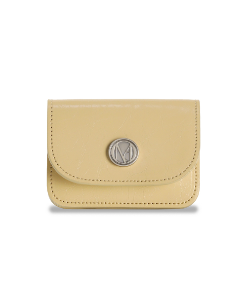 Ecrin card wallet - Butter