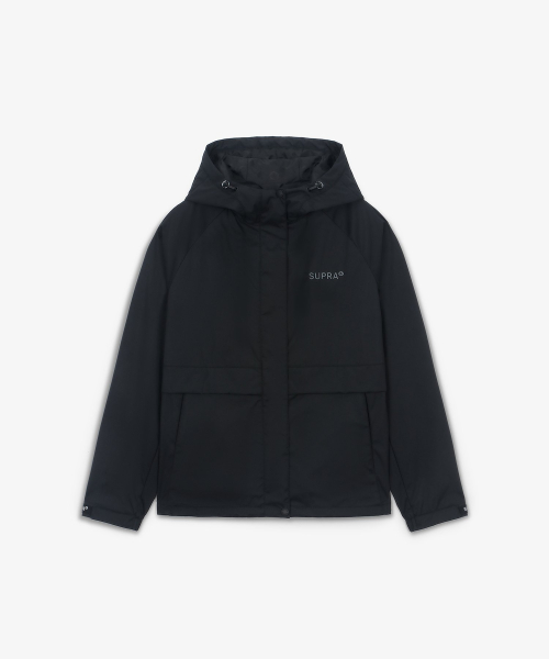женский базовый ветровка(BLACK)