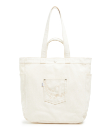 MG DENIM TOTE BAG - IVORY