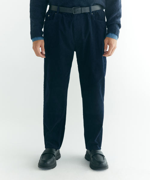 Вельветовые брюки Westside Navy (большие размеры)