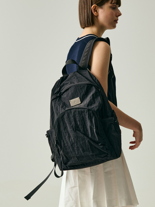 샐러드볼즈(SALAD BOWLS) LIGHT DALIY BACKPACK [BLACK