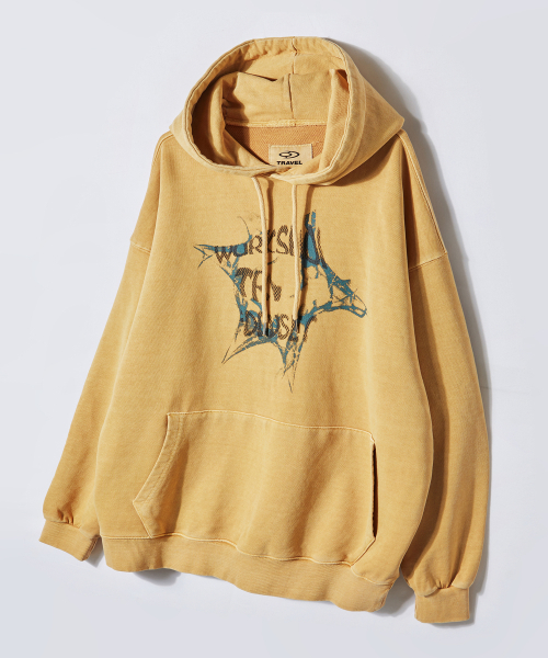 Худи Spray Starfish Pigment Yellow