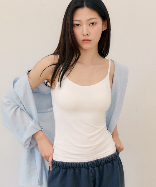 [2-pack] 캡내장 모달 브라캡 나시탑