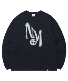 S.N.R LONG SLEEVE TEE - BLACK