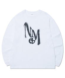 S.N.R LONG SLEEVE TEE - WHITE