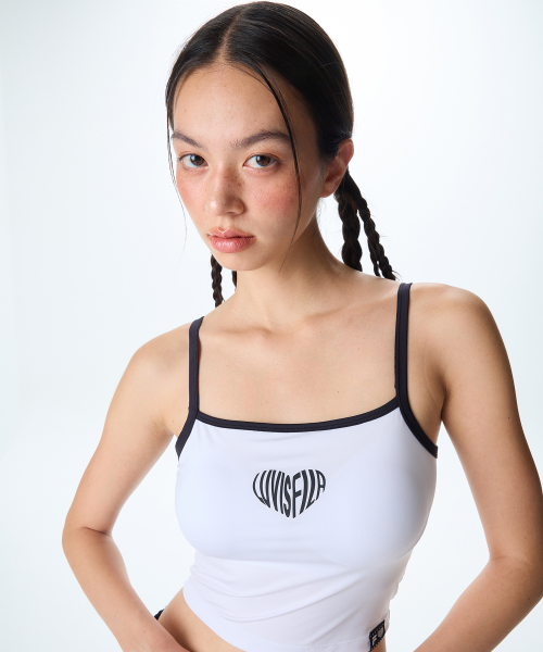 [FILA UNDERWEAR X LUVISTRUE] LUVISFILA BRA TOP(WHITE)