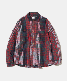 Noël of December Mix Check Shirt S157