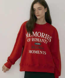 MOR MEMORY SWEATSHIRTS RED