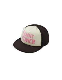 [Mmlg] FAMILY MESSAGE CAP (BROWN)