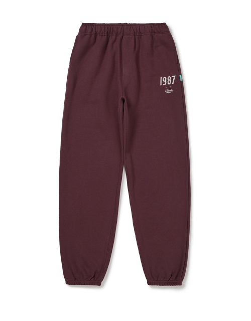 [Mmlg] 19MG SWEAT PANTS (PLUM)