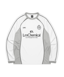 CHEMICAL SOCCER LONG SLV JERSEY white