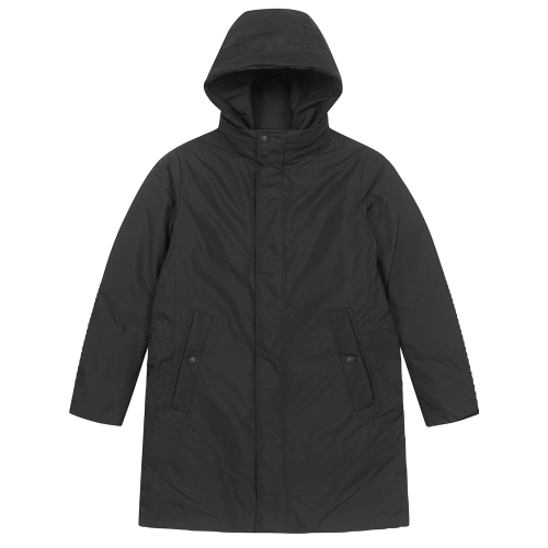 Мужской пуховик со съемным капюшоном Black (A0CT40139)
