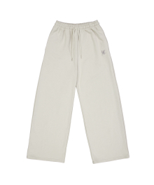 WAL signature relax wide pants -  LIGHT GREY