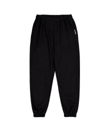 Signature slim jogger pants - BLACK