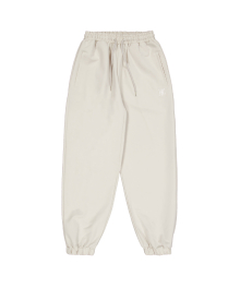 Signature summer jogger pants - IVORY