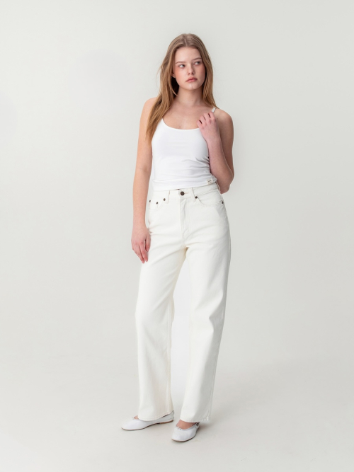 THE EMMA JEANS (WHITE)