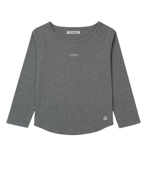 코이세이오 038(COYSEIO 038) MINI LOGO CAPRI SLEEVES MELANGE