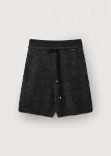 Italy yarn short pants_Monochrome