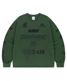 MGD SYMBOL LS TEE GREEN(MG2EFMT565A)