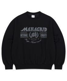 TRADEMARK SWEATSHIRT BLACK(MG2EFMM462A)