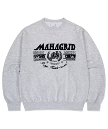 TRADEMARK SWEATSHIRT LIGHT GREY(MG2EFMM462A)