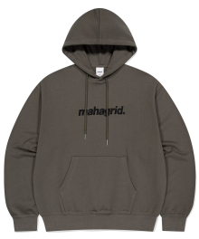 BASIC LOGO HOODIE BROWN(MG2EFMM407A)