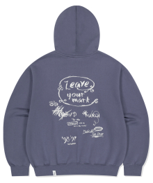 LEAVE YOUR MARK HOODIE BLUE(MG2EFMM418A)