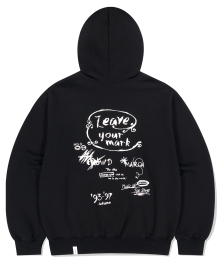 LEAVE YOUR MARK HOODIE BLACK(MG2EFMM418A)