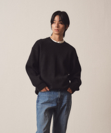 LooseFit Basic Knit_Black