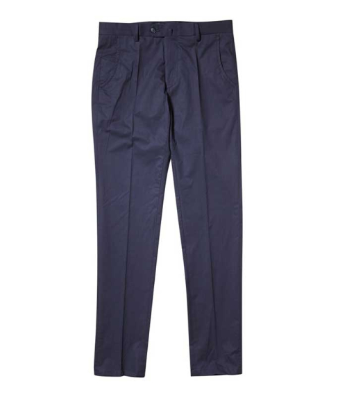 (PROFILO) узкие прямые хлопковые брюки [NAVY]