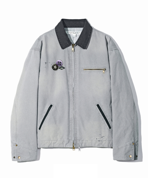 Куртка вощеная 3M Thinsulate VTG с утеплителем, Grey