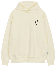 BASIC SYMBOL LOGO HOODIE [IVORY]