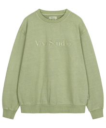 BASIC LOGO SWEATSHIRT [LIGHT GREEN]