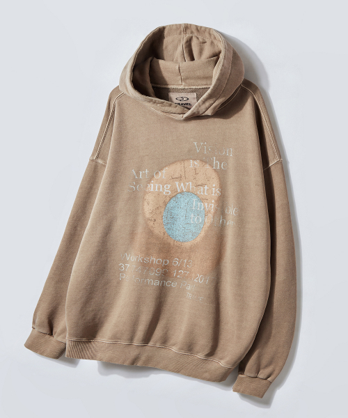 Худи Vision Art Pigment в цвете Desert Palm