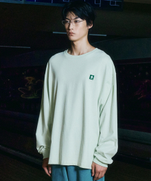 [콜라보] PANIC PIZZA long sleeve [lime]