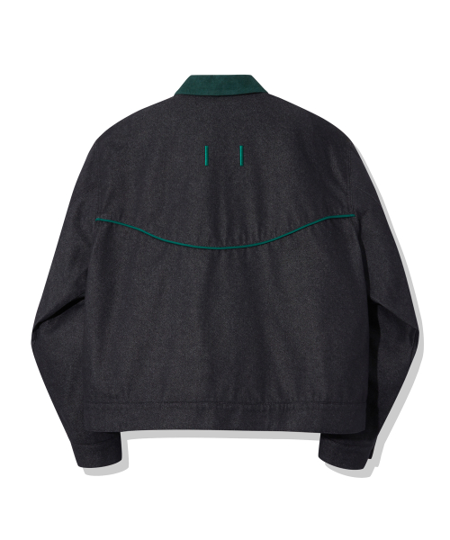 SMILE denim work куртка [black]