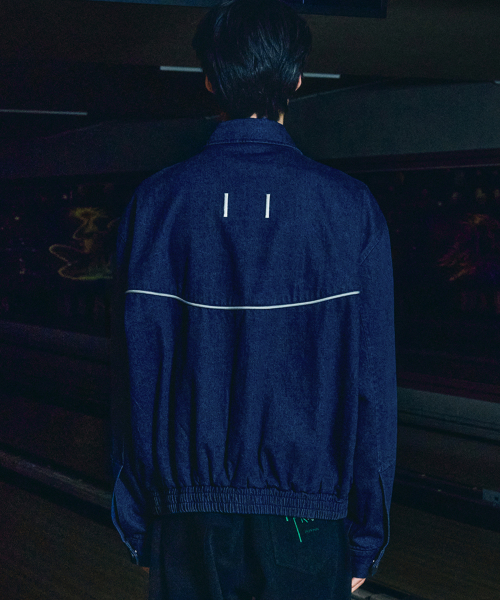 Harrington denim jumper [legion blue]