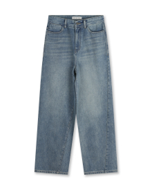 TWIST SEAM DENIM PANTS LIGHT WASHED