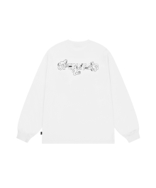 PAINTING ODOLLY LONG SLEEVE - WHITE