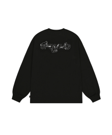 PAINTING ODOLLY LONG SLEEVE - BLACK