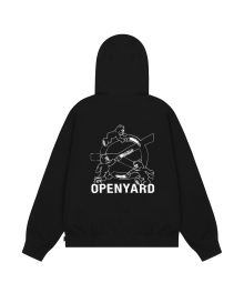 PAINTING ODOLLY HOODIE - BLACK